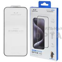 Стекло защитное KEEPHONE OPTIX HD, для iPhone 16 Pro Max (6.9)