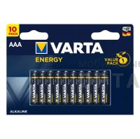 Элемент питания VARTA  LR03 Energy  (10 бл)   (200)