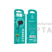 Наушники проводные внутриканальные VDENMENV Beautiful DR23 чёрный , (ТОВАР НЕ УПАКОВАН. УПАКОВКА В КОМЛЕКТЕ.)  