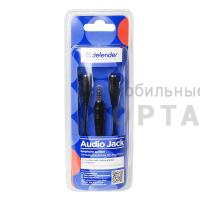 Aux-переходник DEFENDER для гарнитуры Разветвитель 3.5 мм/ 2*3.5 мм (jack) (1/10/100)