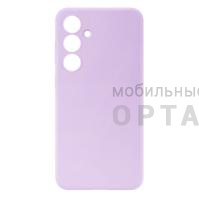 Чехол силикон COVER, бархатная подкладка в упаковке, Tecno Spark GO 2024, сиреневый