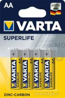 Элемент питания VARTA  R6 Superlife (4 бл)   (48/240)