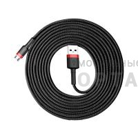 Кабель Usb to Micro Baseus cafule 2A 3m Red+Black