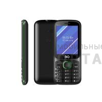 Мобильный кнопочный телефон BQ 2820 Step XL+ Black+Green