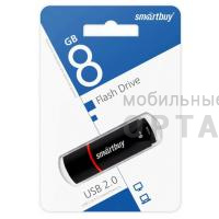 Флешка USB 8GB  Smartbuy  Crown   чёрный