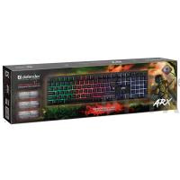 Клавиатура игровая, Defender Arx GK-196L RU,радужная подсветка (1/10) Клавиатура игровая, Defender Arx GK-196L RU,радужная подсветка (1/10)