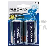 Элемент питания SAMSUNG PLEOMAX  R20  BL2   (20/80/4800)